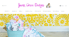 Desktop Screenshot of joanngracedesigns.com